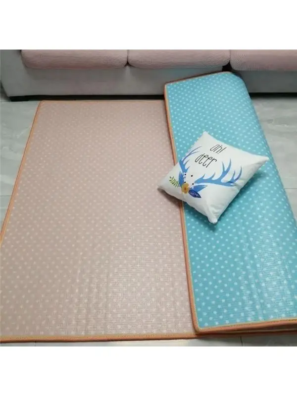 

Double-Sided Patterned Foam Mat Baby Cler Pad Adult Anti-Fall Bede Mat Rural Big Floor Cuion Home Use Cotton Mat