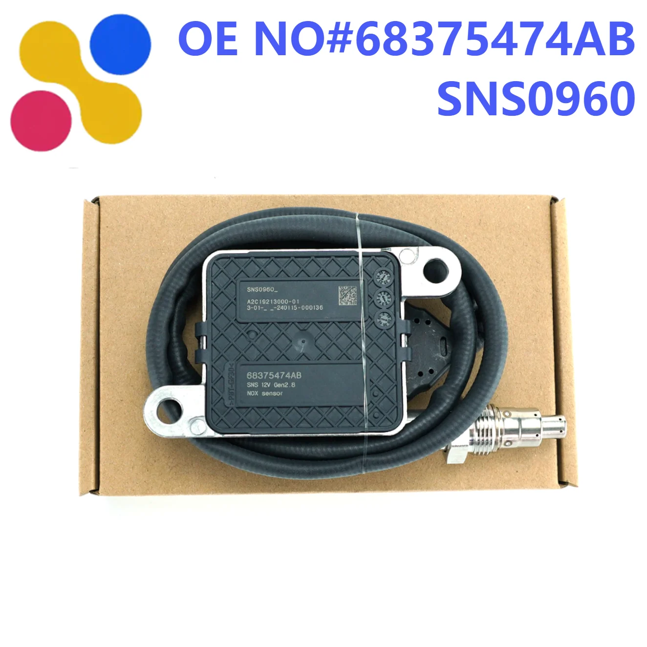 

68375474AB SNS0960 New Nitrogen Oxygen Sensor 12V High Performance NOx Sensor For Chrysler for Ram 3500 6.7L Diesel 2019-2021