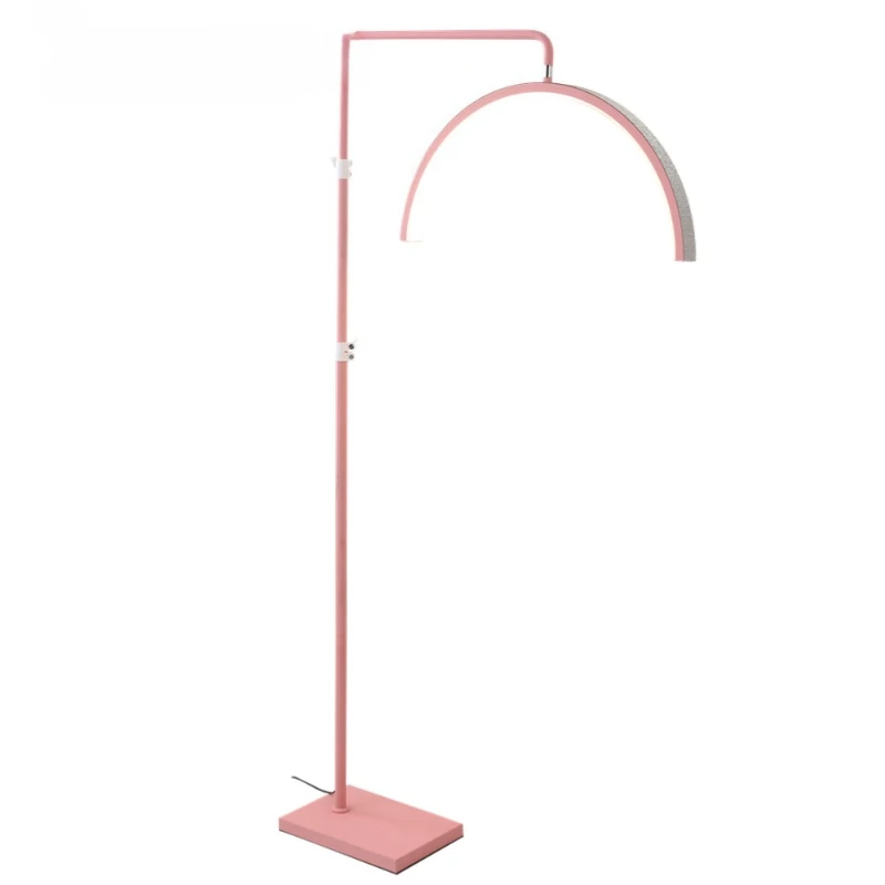 

Pink diamond embroidery lamp half moon light 24 inch half moon light