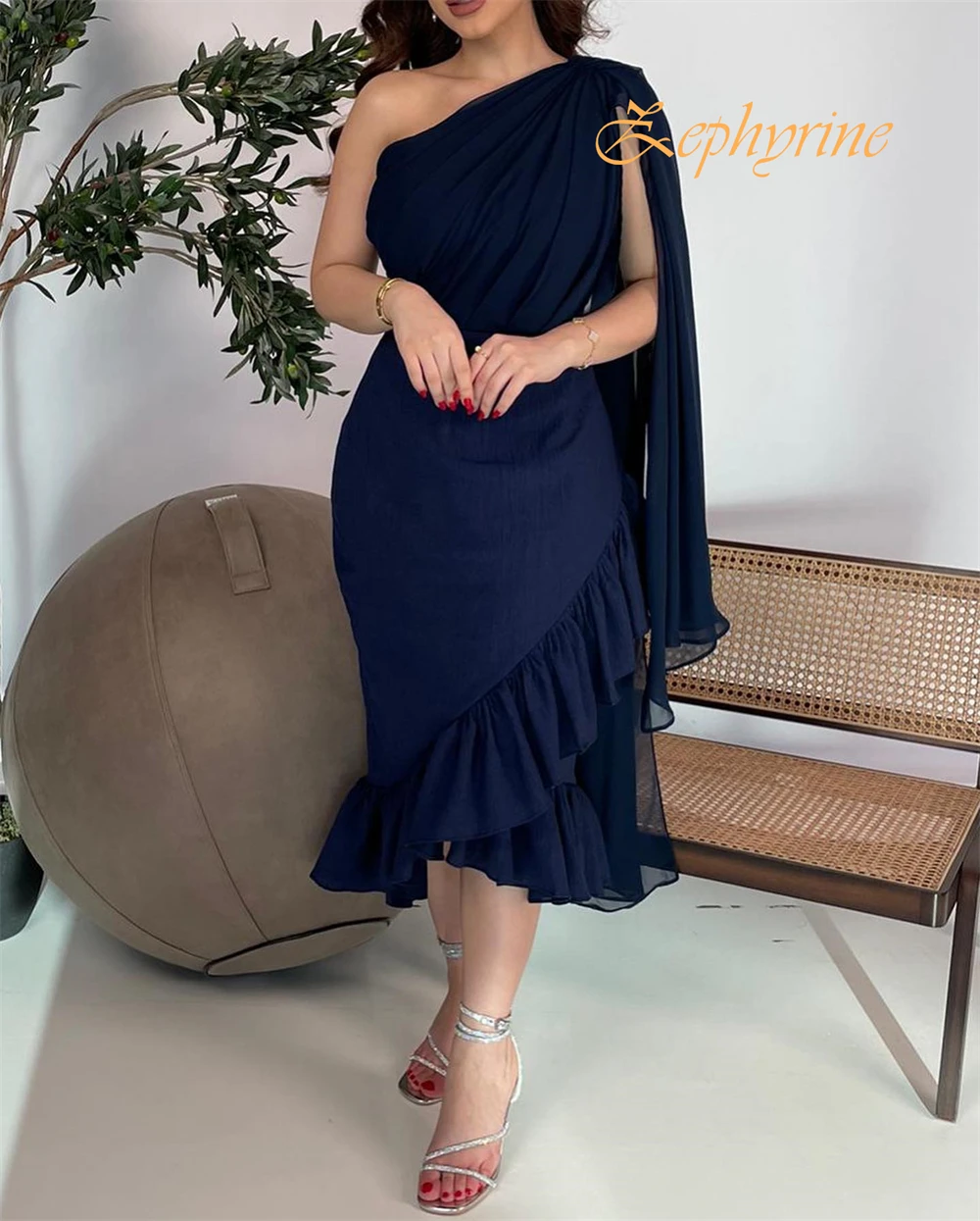 Customized Exquisite One Shoulder Sleeveless Evening Dress High Quality Jersey Prom Dresses Fashion Homecoming Gowns For Woman