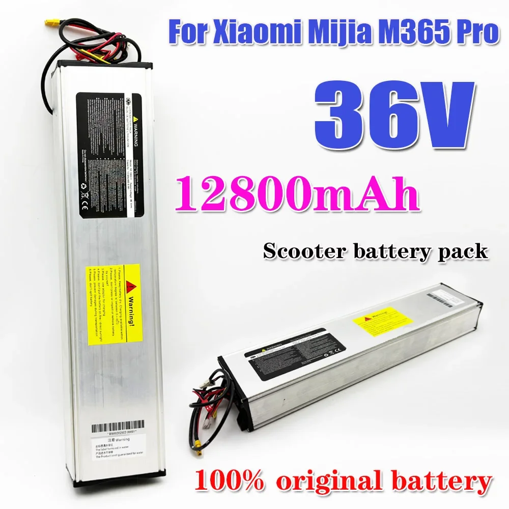 Original Battery 36V 12800mAH for Xiaomi m365 Pro Scooter Special Battery Pack  lithium battery