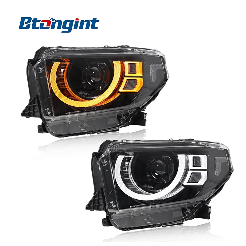 LED Headlamp Automatic Illumination System Automotive Headlights Vehicle Components Suitable for Toyota 14th - 20st Tundra