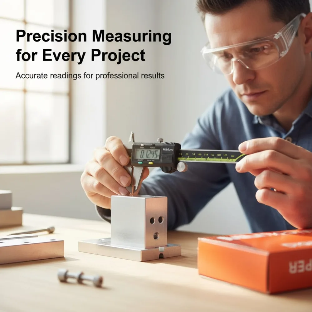 

Mitutoyo 500-196-30 Digital Caliper Precision 0.01mm Precision Measuring Tool Stainless Steel Industrial Grade for Metalworking