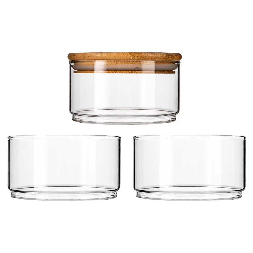 

Набор прозрачных салатников: штабелируемые контейнеры для фруктов, банки для хранения продуктов в холодильнике, для пунша, трайфла, лапши, риса, кухонная утварь