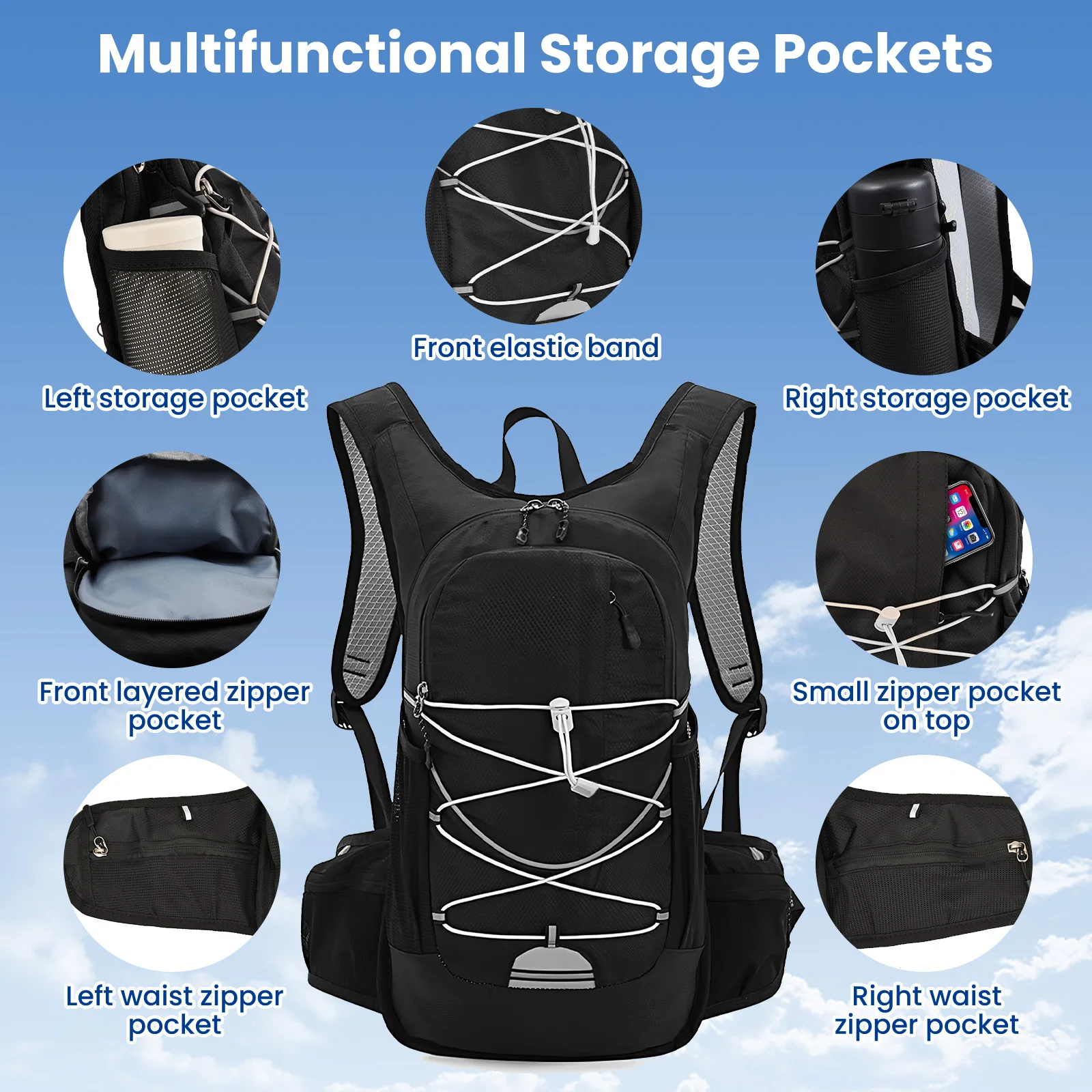 Motocicleta ciclismo hidrataçã - Mountain Biking Hydration Pack avaliação e preço