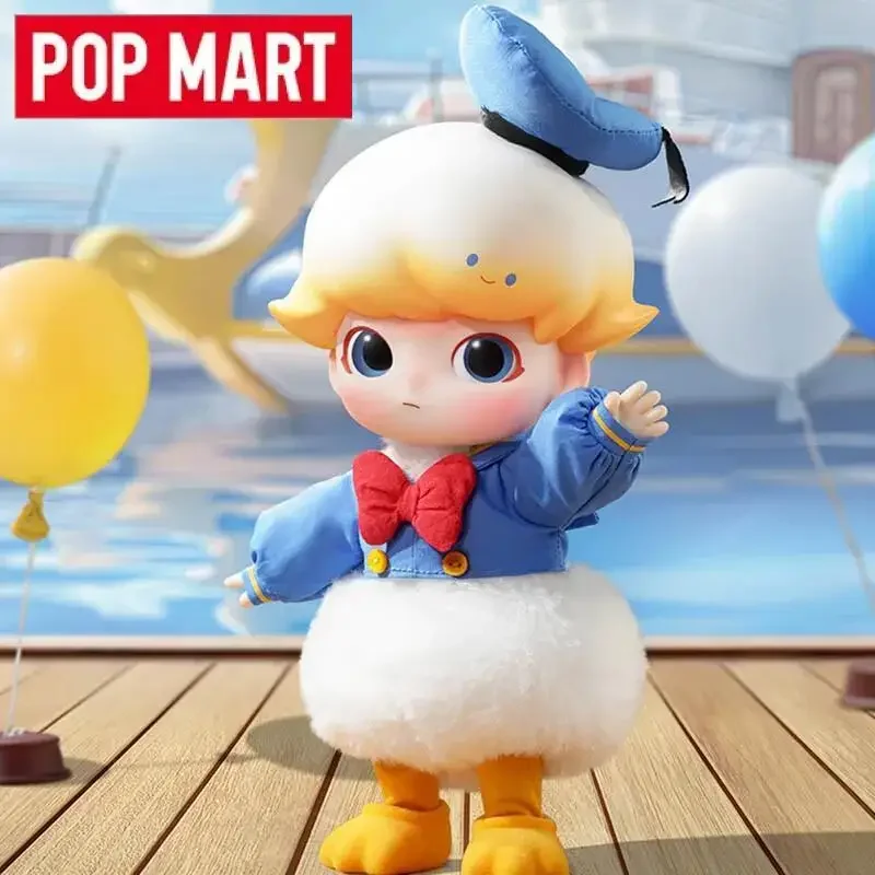

POP MART Dimoo Donald Duck 1/8 Action Figure Original Blind Box Surprise Mystery Box Cute Anime Action Figure Ornaments Figurine