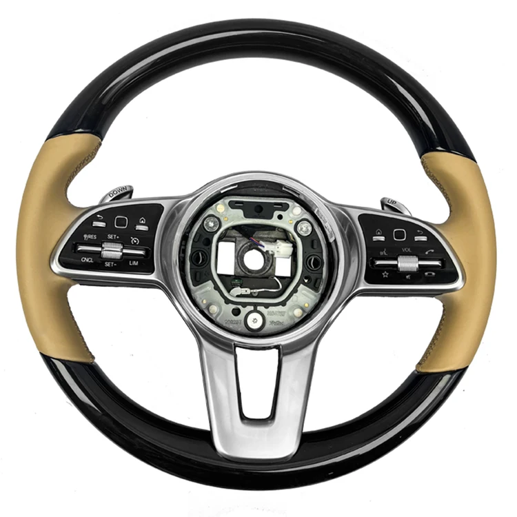 

Customized AGLES Class All Series Leather Carbon Steering Wheel for General Assembly