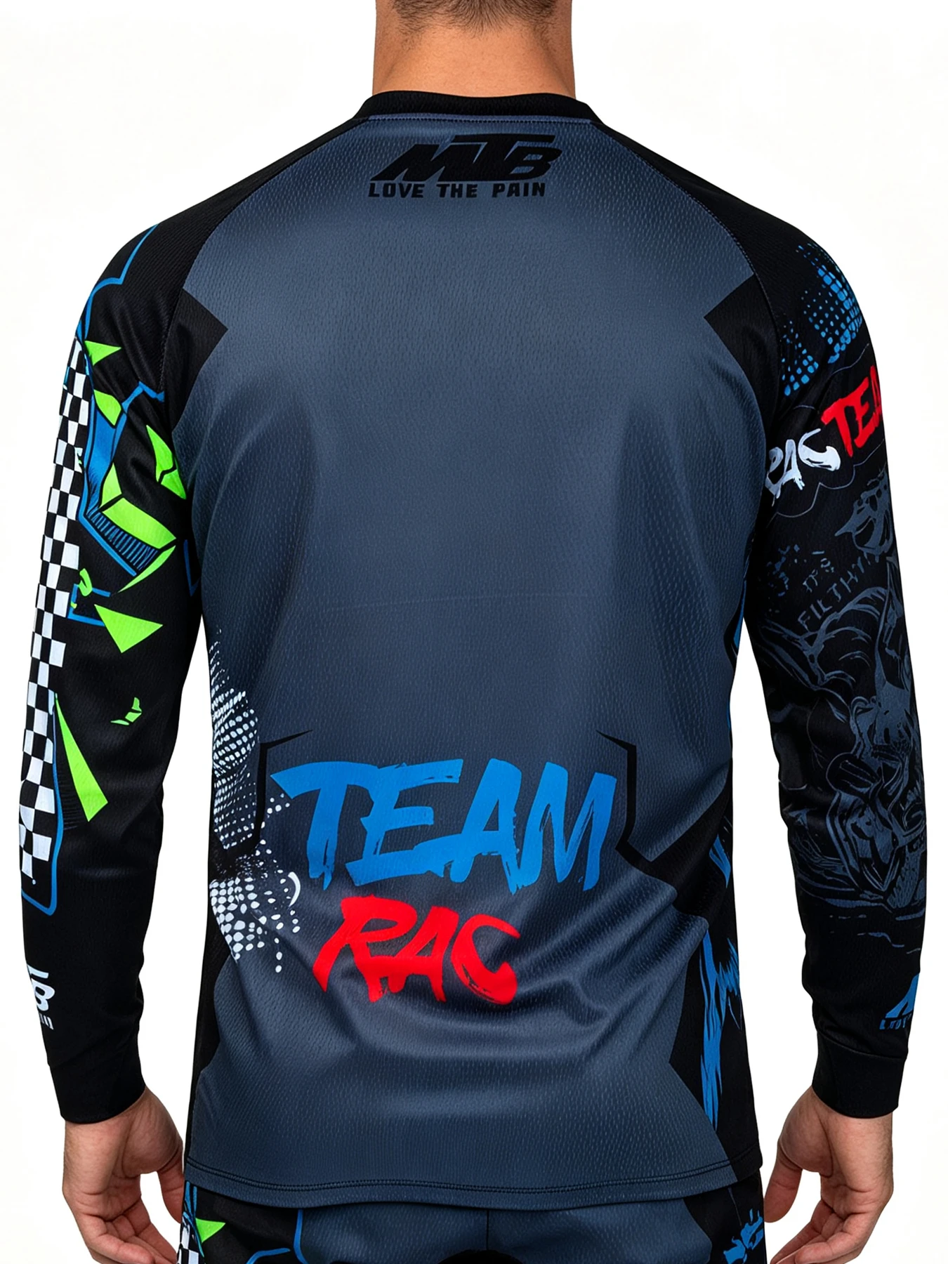 Downhill Jersey Men's Long Sle - огляд і ціна Mountain Biking Long Sleeve Shirt