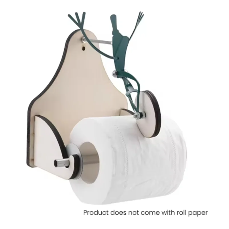 

Держатель для туалетной бумаги на велосипеде на лягушке Держатель для туалетной бумаги Держатель для туалетной бумаги на велосипеде на лягушке