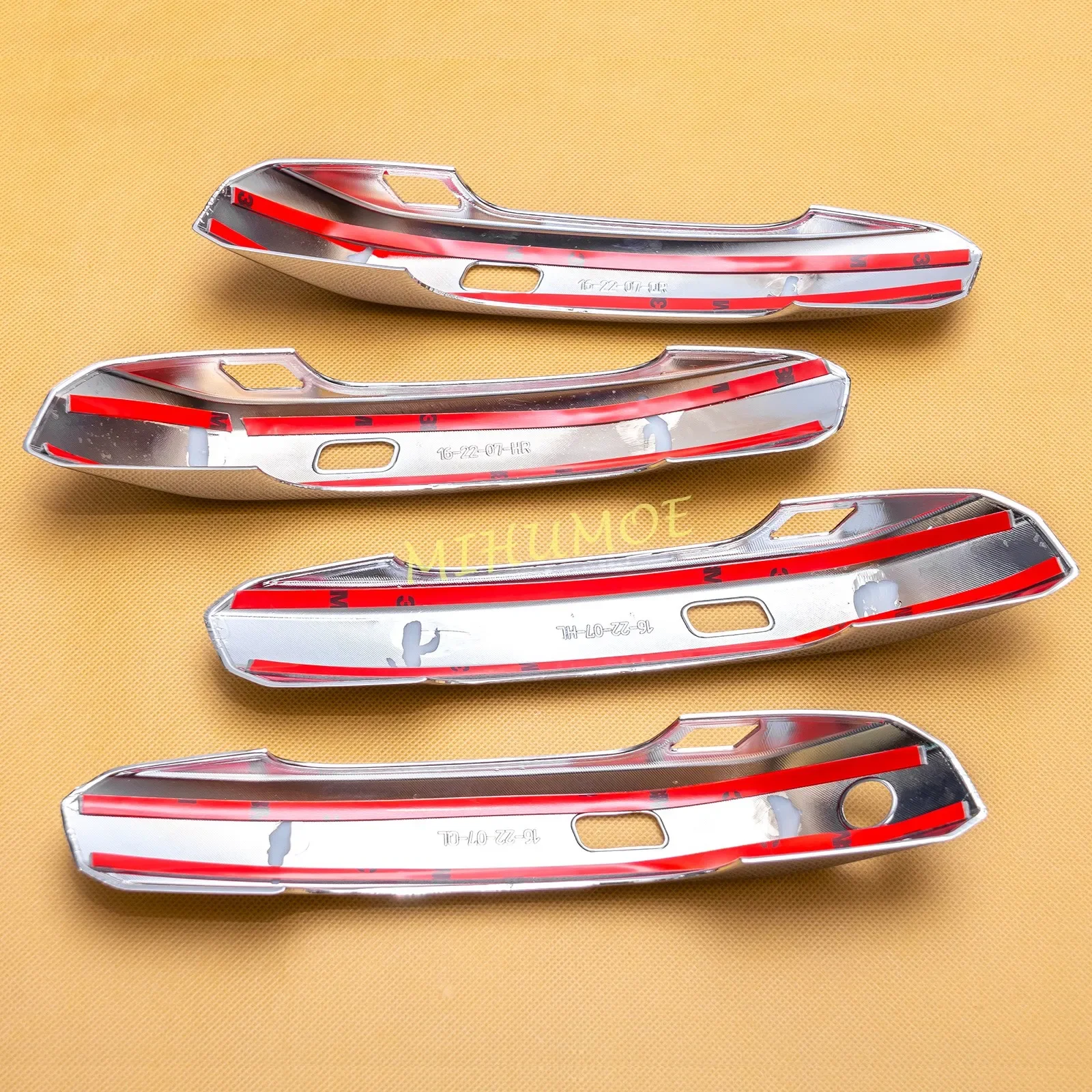 Chrome Car Exterior Door Handle Cover Trim For 2017-2024 Audi A4 B9 A5 F5 Q5 FY SQ5 Sportback 2023 2022 2021 2020 2019 2018