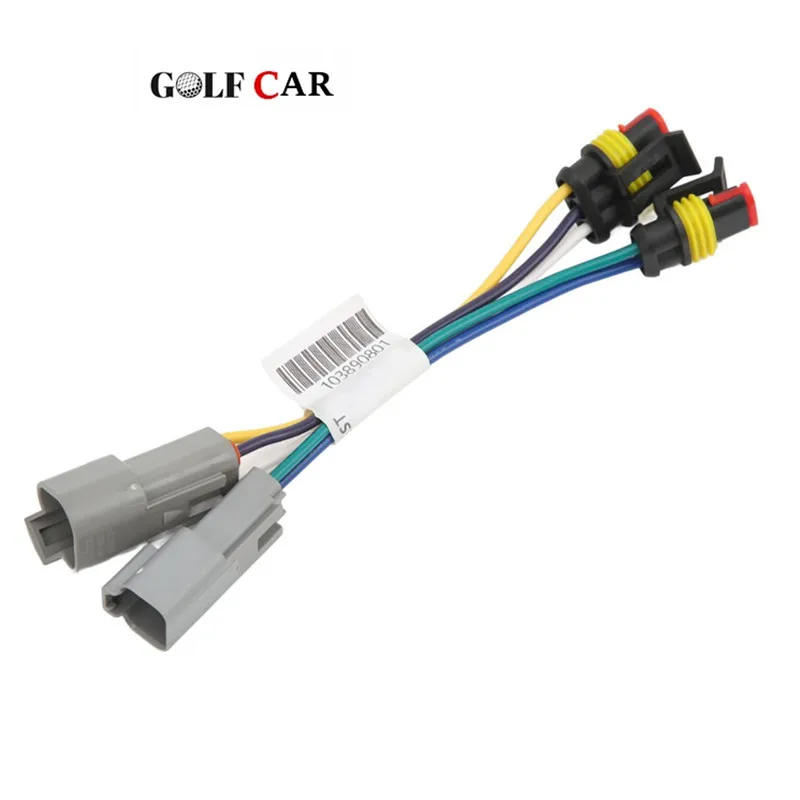 Arnés adaptador de puente OEM Club Car MCOR 2 a 4, genuino, #103890801