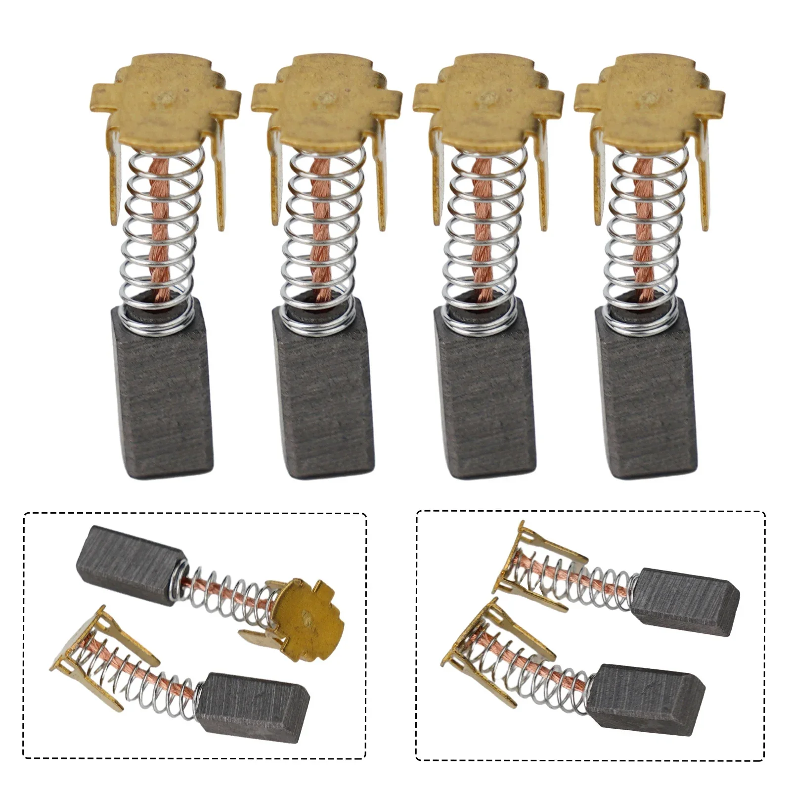 Set Of 4 Carbon Brushes Model 999-054 For For G18DL G18DMR G18DSL G14DL G14DMR G14DSL 18V Electric Tool Repair