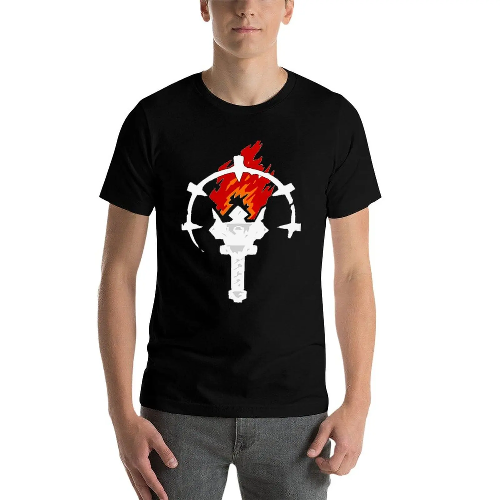 قمصان فاخرة تي ماركة أحلك الزنزانة 100% تي شيرت مضحك قميص تي شيرت رجالي guia قطن تي شيرت رجالي قطن فاخر #4