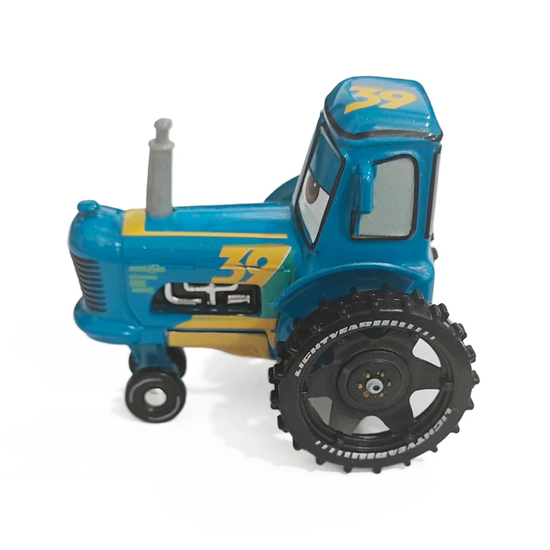 Pixar Cars 1/55 Maßstab Chewall Calf Traktor Modell Metall Kinder Spielzeugauto Legierung Rennmodell Sammlerstück Geburtstagsgeschenke – Detail 5