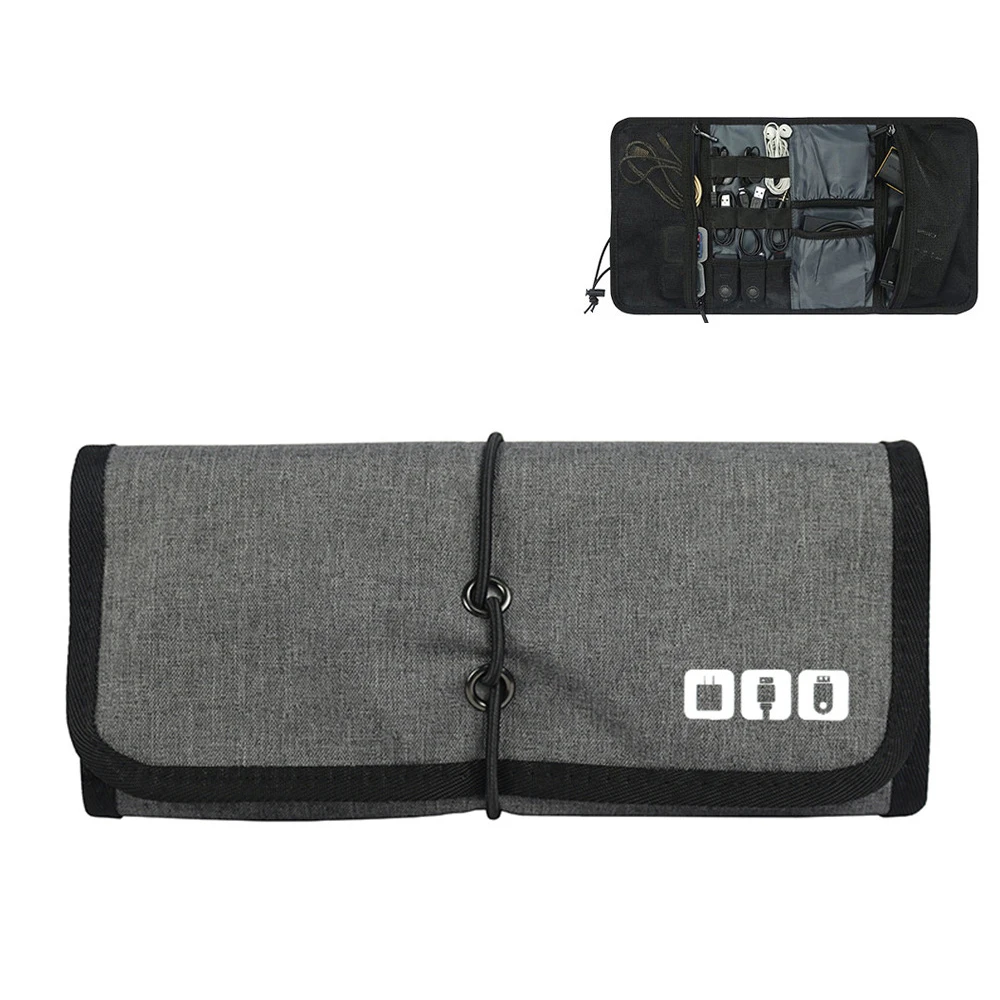 Large Capacity Digital Storage Bag Travel Equipment Storage Bag Headphone Cable Mobile Phone Charger Folding And Organizing Bag