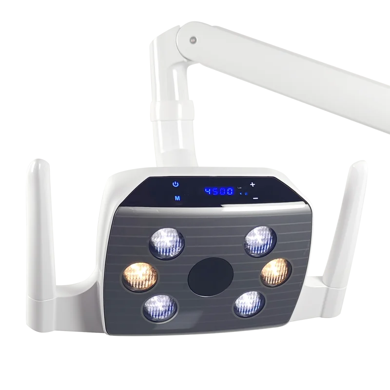 Dental LED Light Six Bulbs Dual-color Shadowless Oral Surgery Lamp Dental Chair Unit
