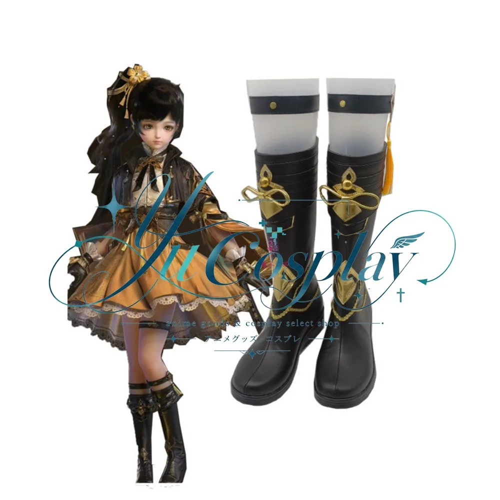 Bai Xiang Jiluo Cosplay Shoes Custom Ancient Style Game Boots Convention Costume Footwear