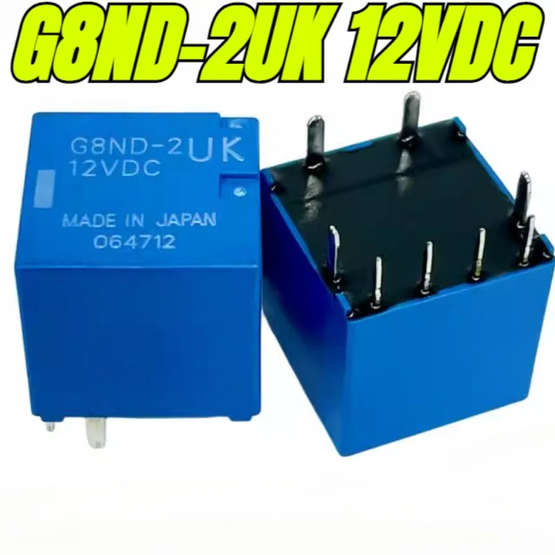 （Brand New Original）1pcs/lot 100% original genuine relay:G8ND-2UK-12VDC G8ND-2UK 12VDC 8pins Automotive relay