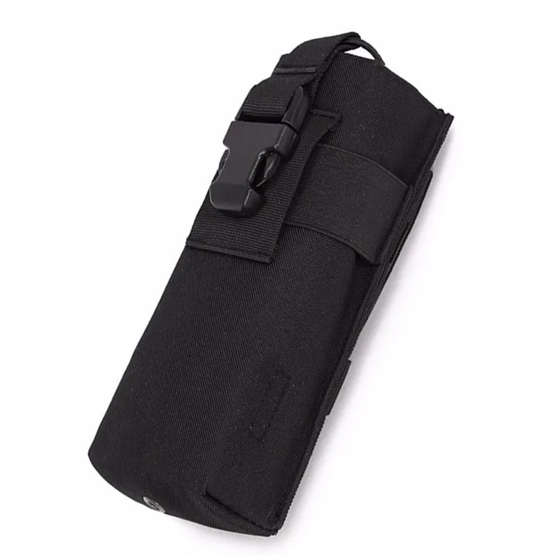 Outdoor Walkie Talkie Pouch Water Bottle Bag Handheld Radio Bag Molle Tactical Multifunctional Accessory Bag Travel EDC Pack