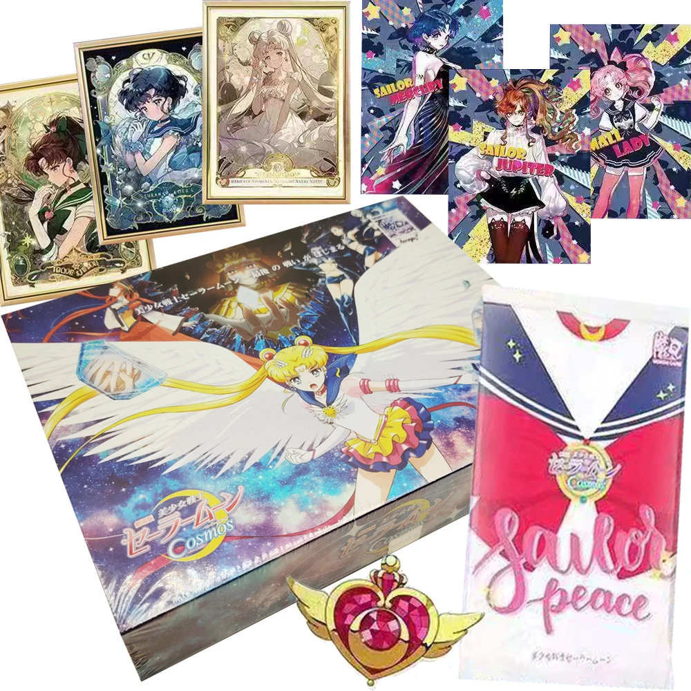 

Коллекционные карты японского аниме «Сейлор Мун» Классические волшебные девушки Креативный дизайн Руины Стиль Серебристые карты Уникальные забавные подарки
