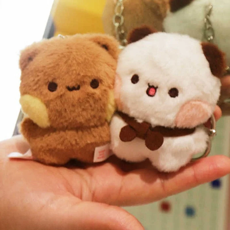 

Panda Bubu & Yier Adorable Kawaii Bear Pendant Ornament Cute Small Doll Animal Collectible New Gift Toy For Couples ACG Pendant