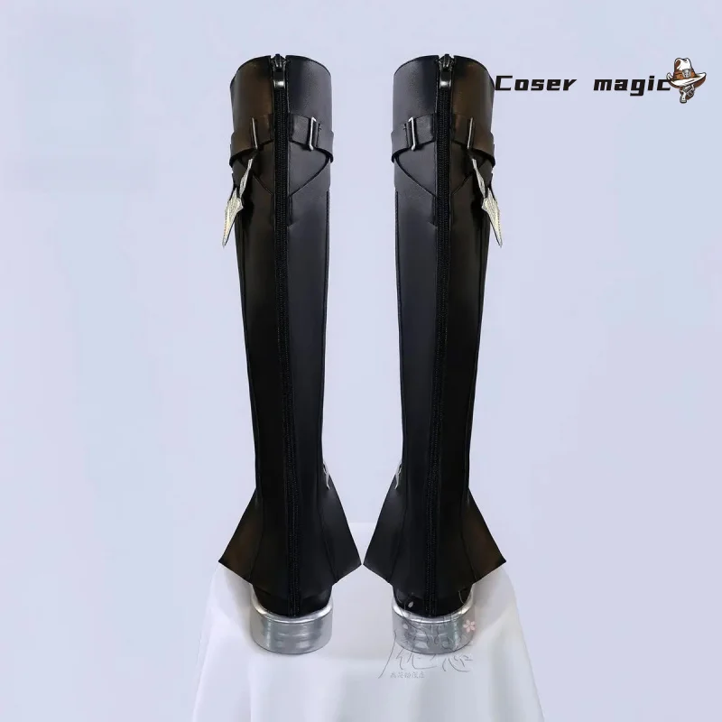 Juego Genshin Impact Kyryll Chudomirovich Flins, zapatos de disfraz para Cosplay, Personaje de Anime, accesorio para fiesta de Carnaval y Halloween