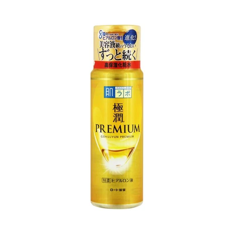 Japan Hada Labo Gokujyun Premium Gold Extra Rich Lotion 140ml 5 Types Hyaluronic Acid High Hydration Moisture Skin Care Domestic