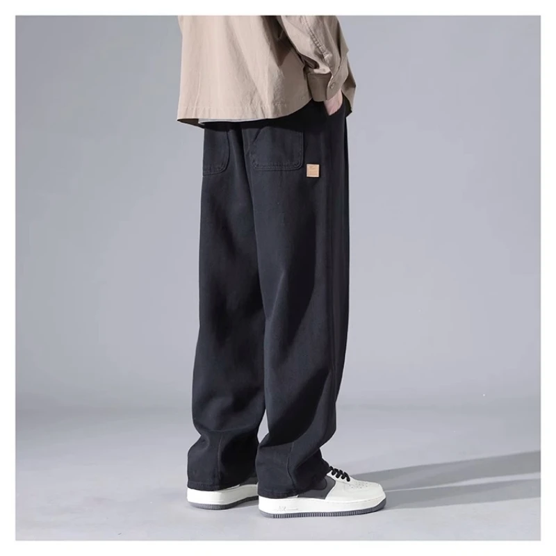 Men's Cargo Pants Summer Spring Cotton Work Wear Cotton Large Size Casual Climbing Joggers Sweatpants Hombre Autumn Trousers