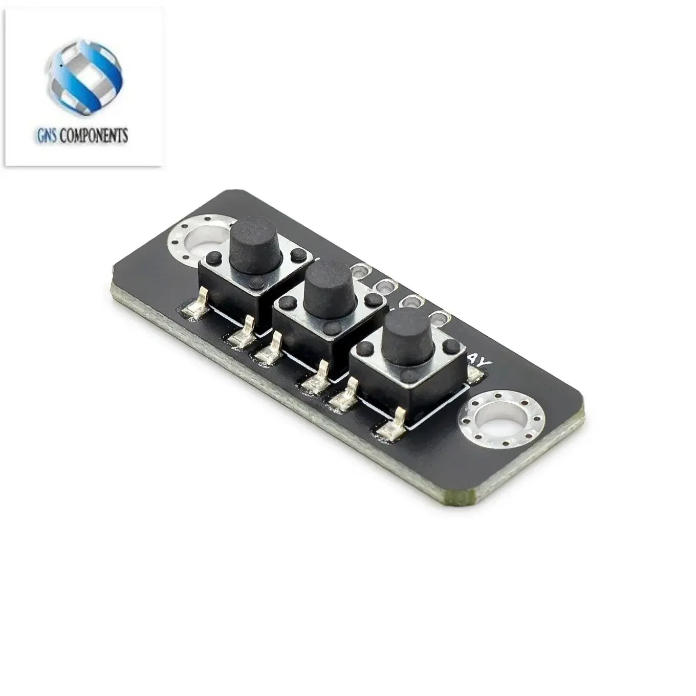 Módulo de botão independente de 3/4/5 bits, módulo de botão externo mcu, placa de botão micro interruptor para placa amplificadora de potência bluetooth