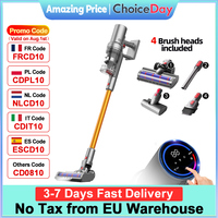 ABIR VC205 Cordless Handheld Vacuum Cleaner ,27000PA,Smart Dust Detction, Big Touch Screen,WithSmart Vacuum for Pet Home