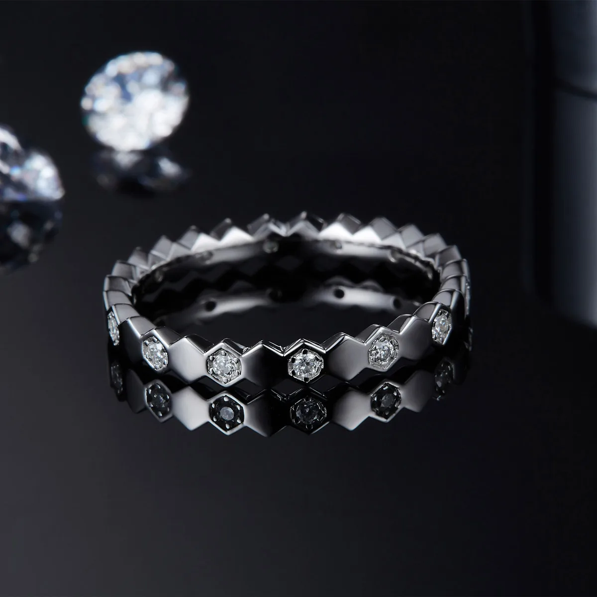 Waben ring für Frauen Accessoires Geburtstags geschenk