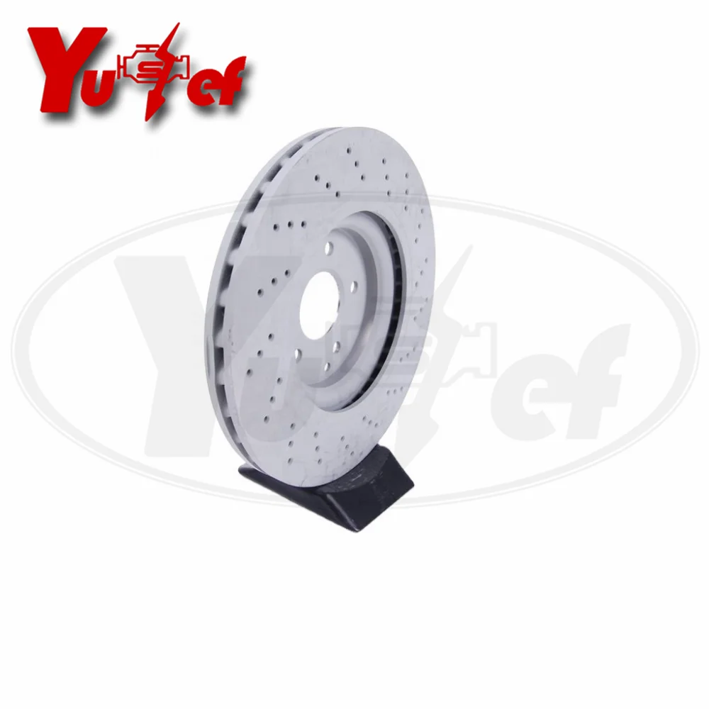 A pair Rear Brake Disc Rotor Fits For MB S-CLASS W221 SL-CALSS R230 2214231212 2304230412