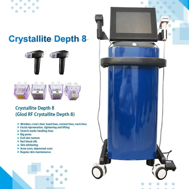 Professional Morpheus 8 RF Microneedling Machine With 12/24/40 Nano Pin Cartridges For Skin Tightening Lifting Anti-Aging Salon