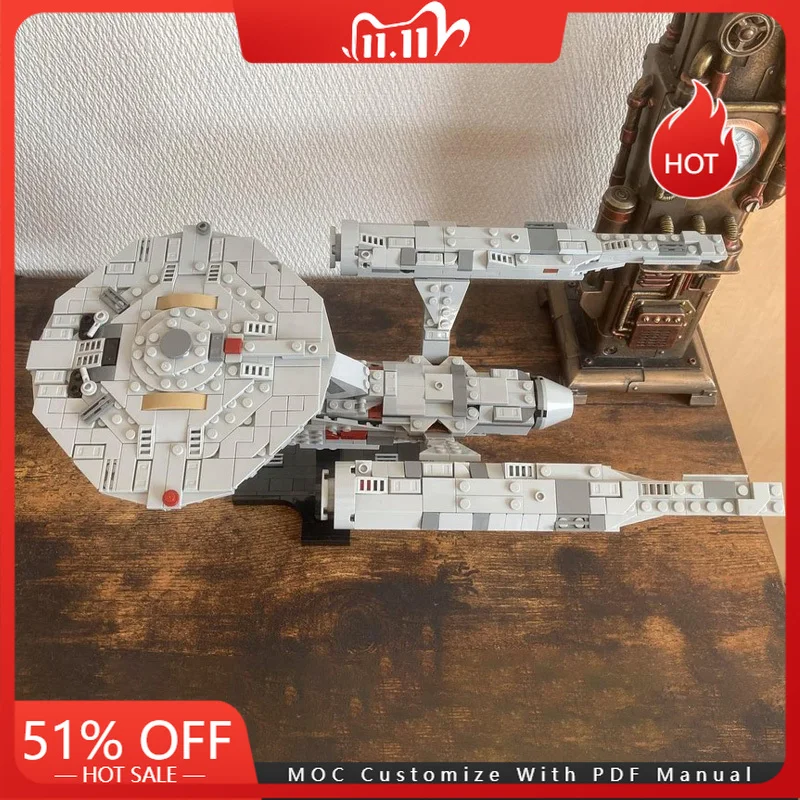 

729 шт. MOC Star Battle, модель космического корабля, строительные блоки, кирпич, сделай сам, креативная сборка, набор развивающих игрушек, подарки на день рождения, Рождество