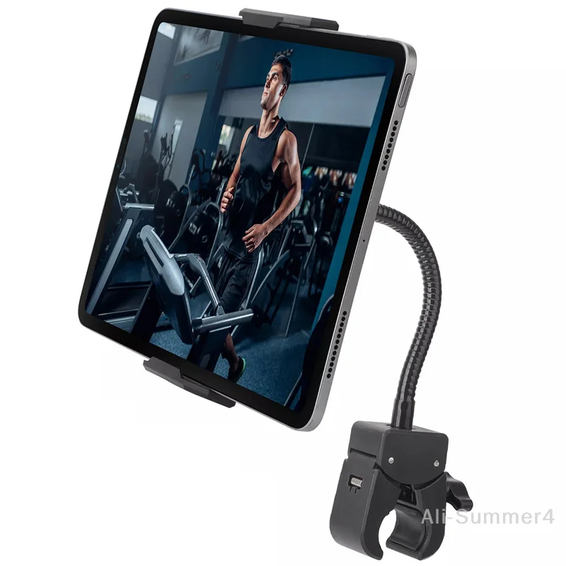 Зажим для планшета на руль для мотоцикла от 5 до 12,9 дюймов, велосипеда, скутера, зажим для телефона, держатель для iPad 12,9 S8 S7 Fe Plus, подставка