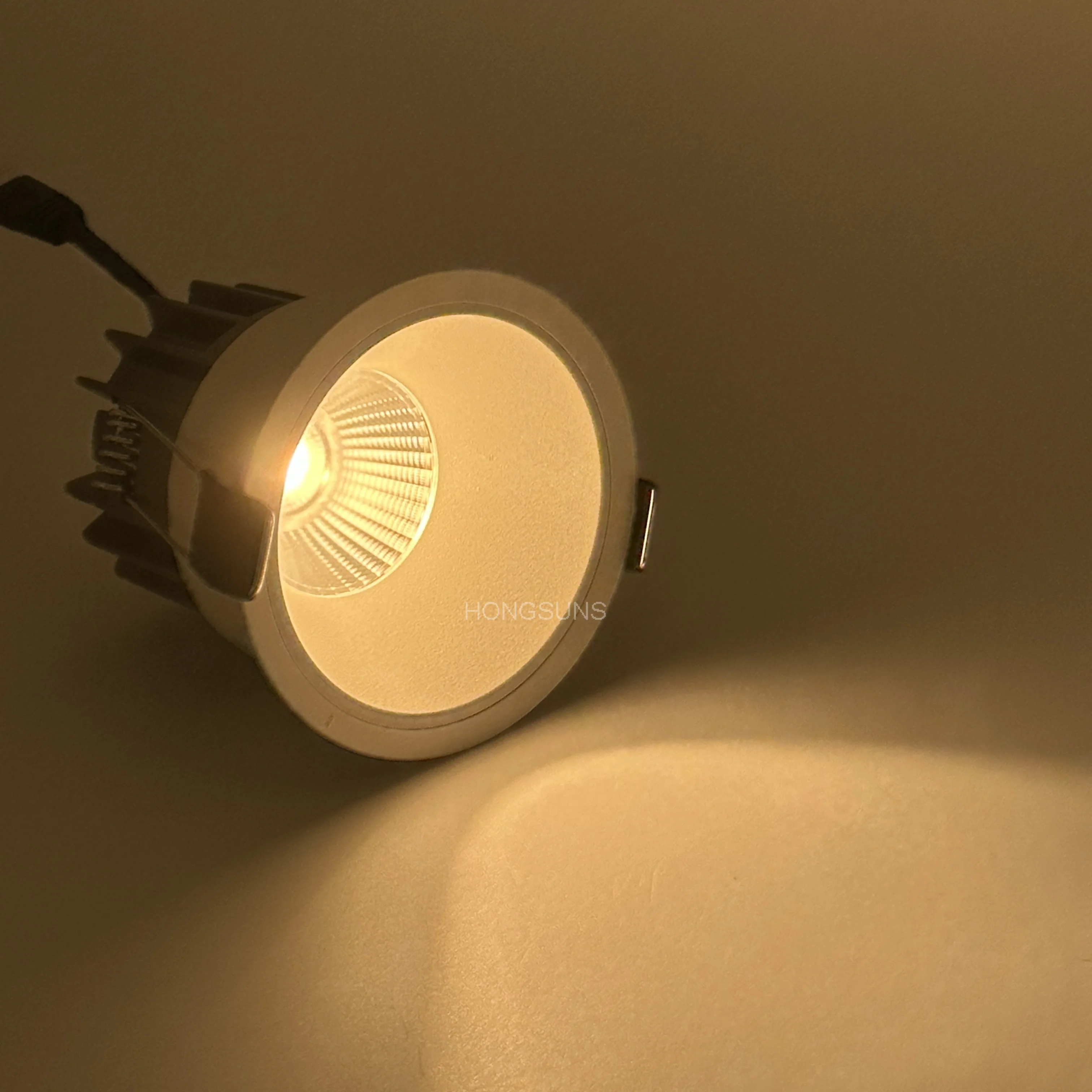 Dimmable Led Spotlight Recessed Ceiling Lamp Aluminum Led COB Light 5W7W9W12W15W18W AC110V 220V Downlight Home Office Store