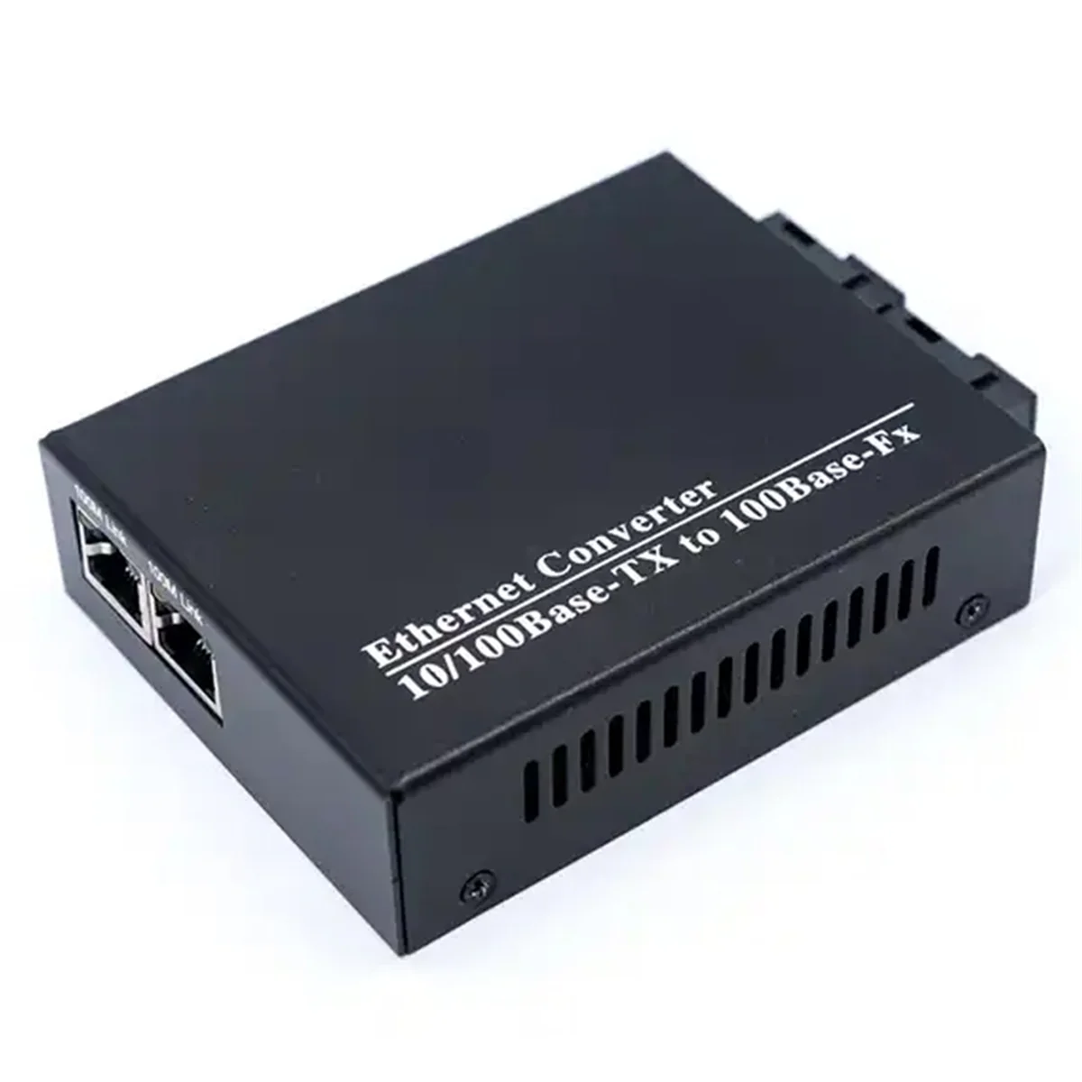 جديد 3C-100M 2 منافذ الألياف 2 RJ45 ميناء محول الألياف 1310nm/1550nm وضع واحد البسيط 20 كجم SC الألياف محول بصري الاتحاد الأوروبي التوصيل