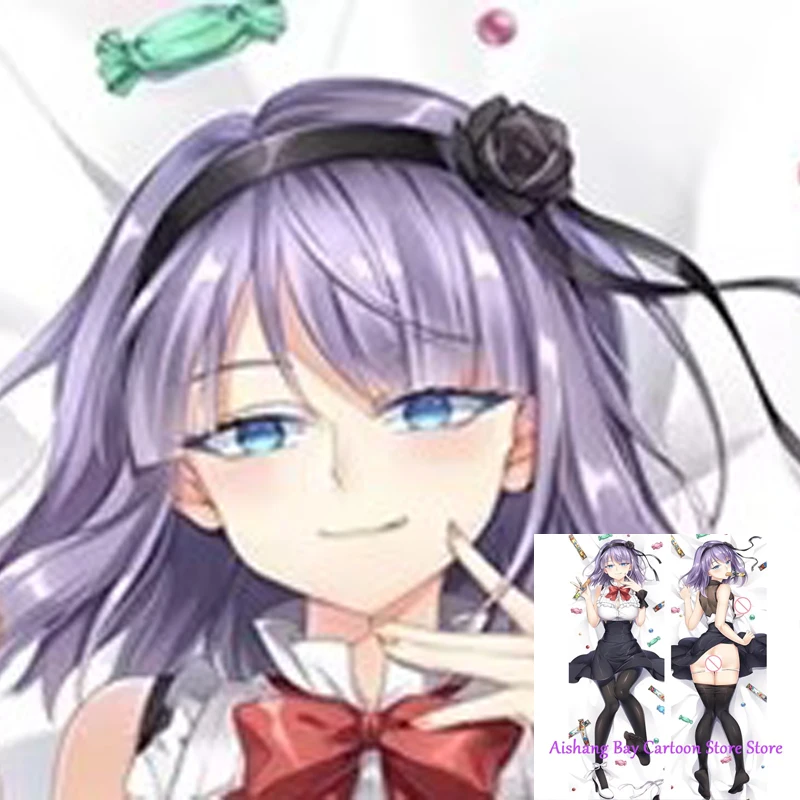 

Anime Dakimakura Pillow Dakimakura Shidare Hotaru 2-Side Print Pillowcase Hugging Body Cushion Cover Otaku Waifu