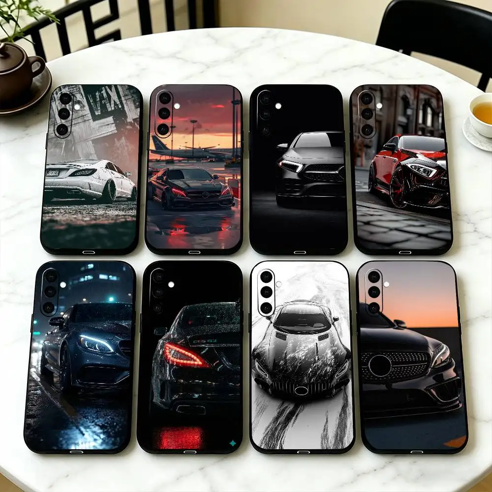 For C-Cls 63 Speed Car  Phone Case For Samsung Galaxy A73,A72,A71,A70,A53,A52,A51,Others Soft Black Cover