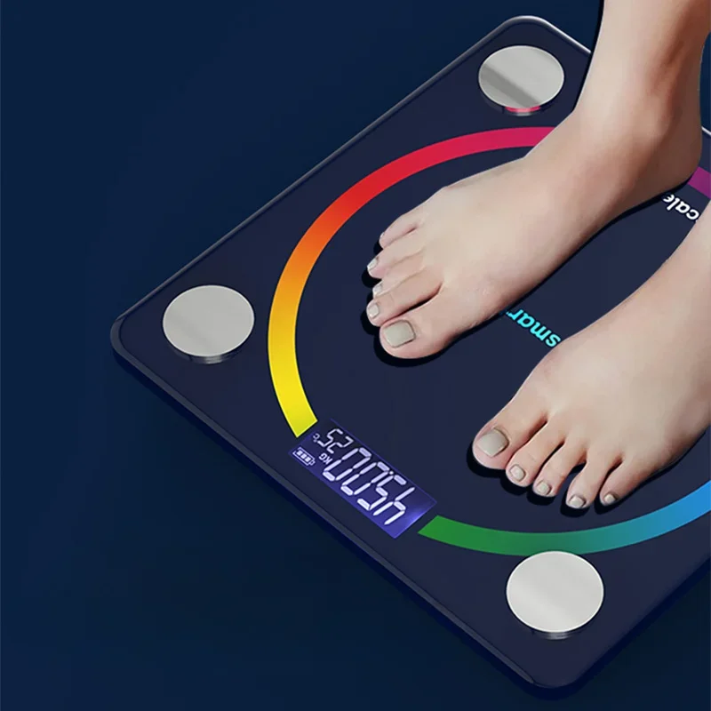 Weight Scale Intelligent Fat Measurement Simple Weight Scale Weighing Household Portable Rechargeable Body Fat Scale