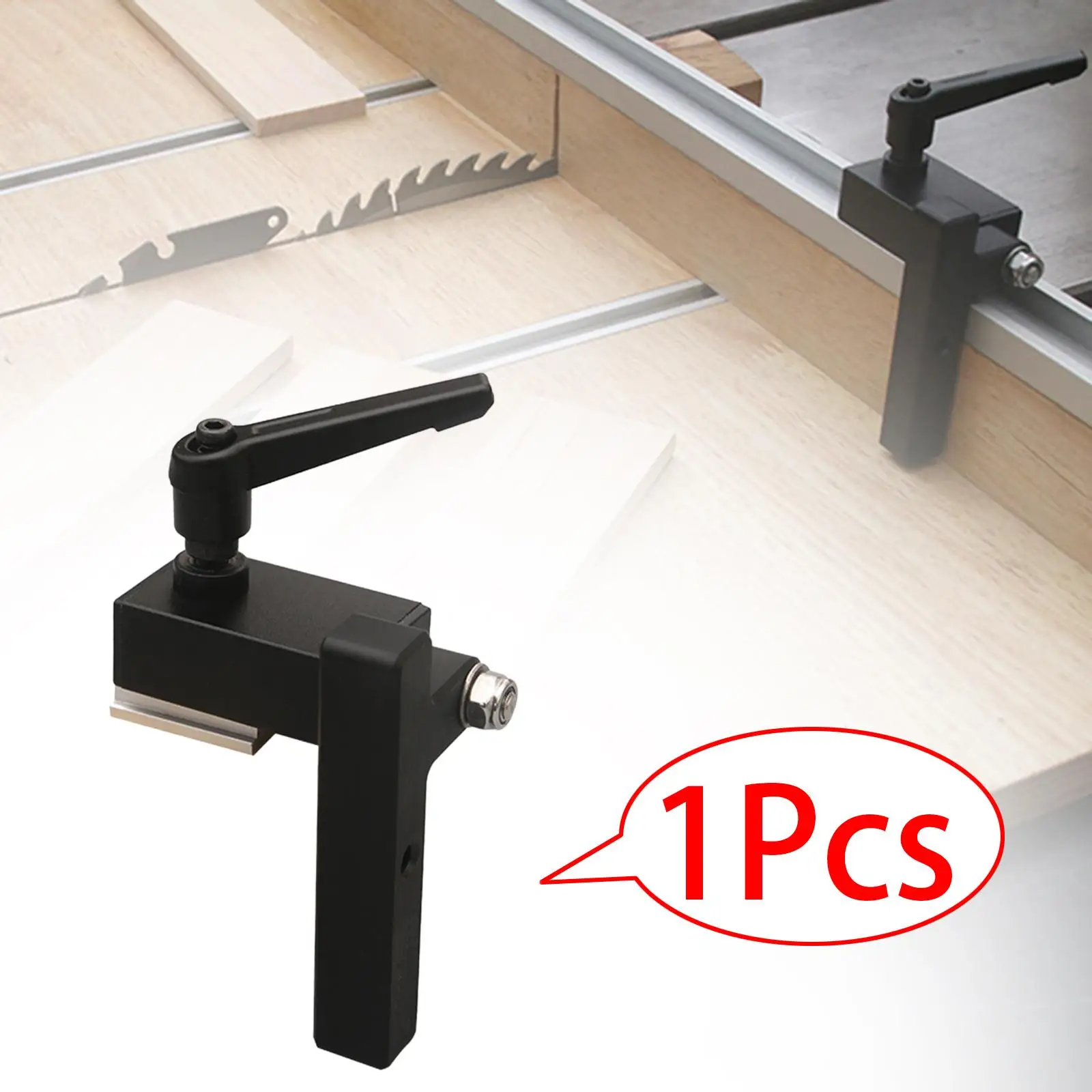 Miter Track Stop, Woodwork T Slot Miter Woodworking Chute Limiter Woodwork T