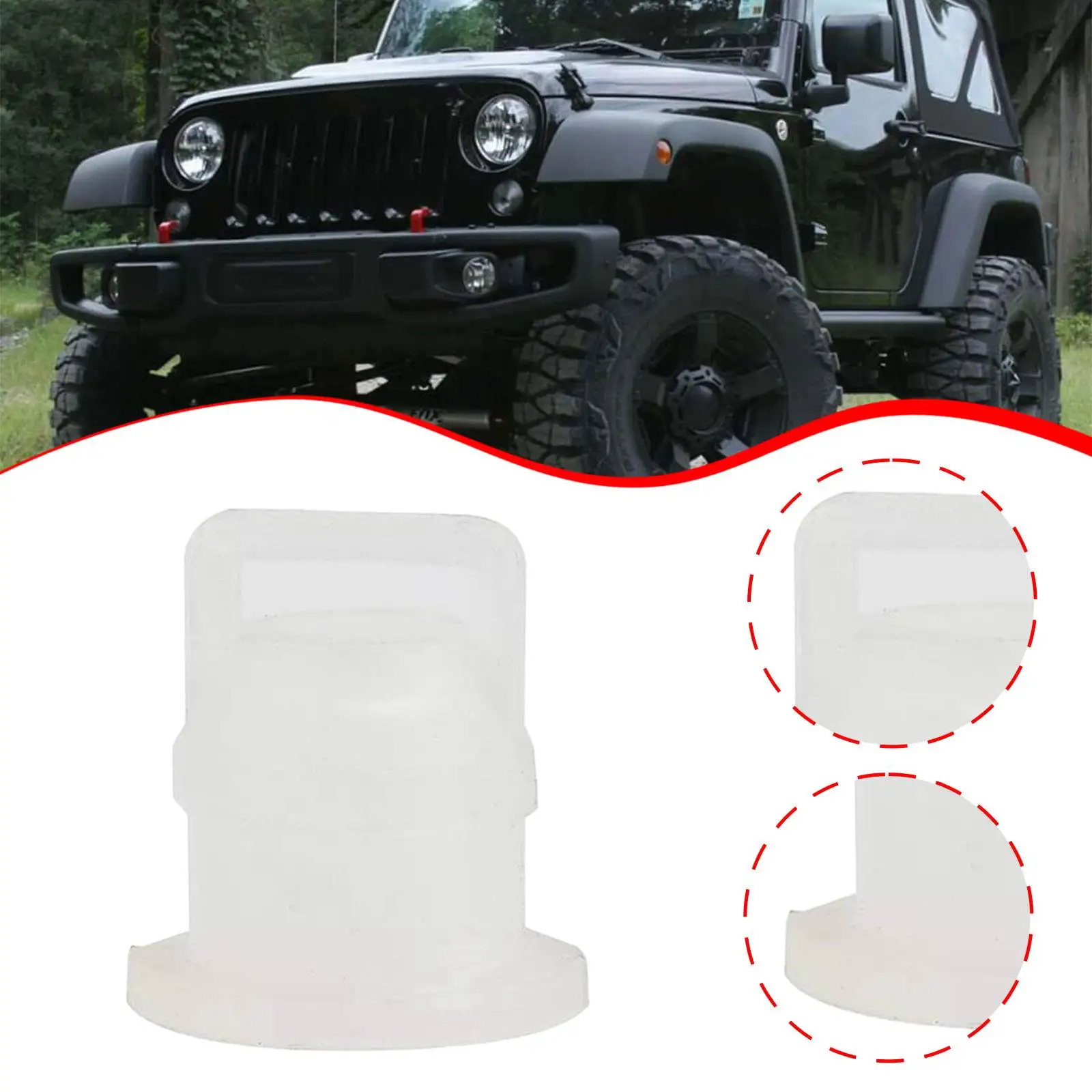 

Car Shifter Bushing Repairing Maintenance Practical Spare Part 68064273Ab Auto Accessory Replace for Wrangler 2007–2018