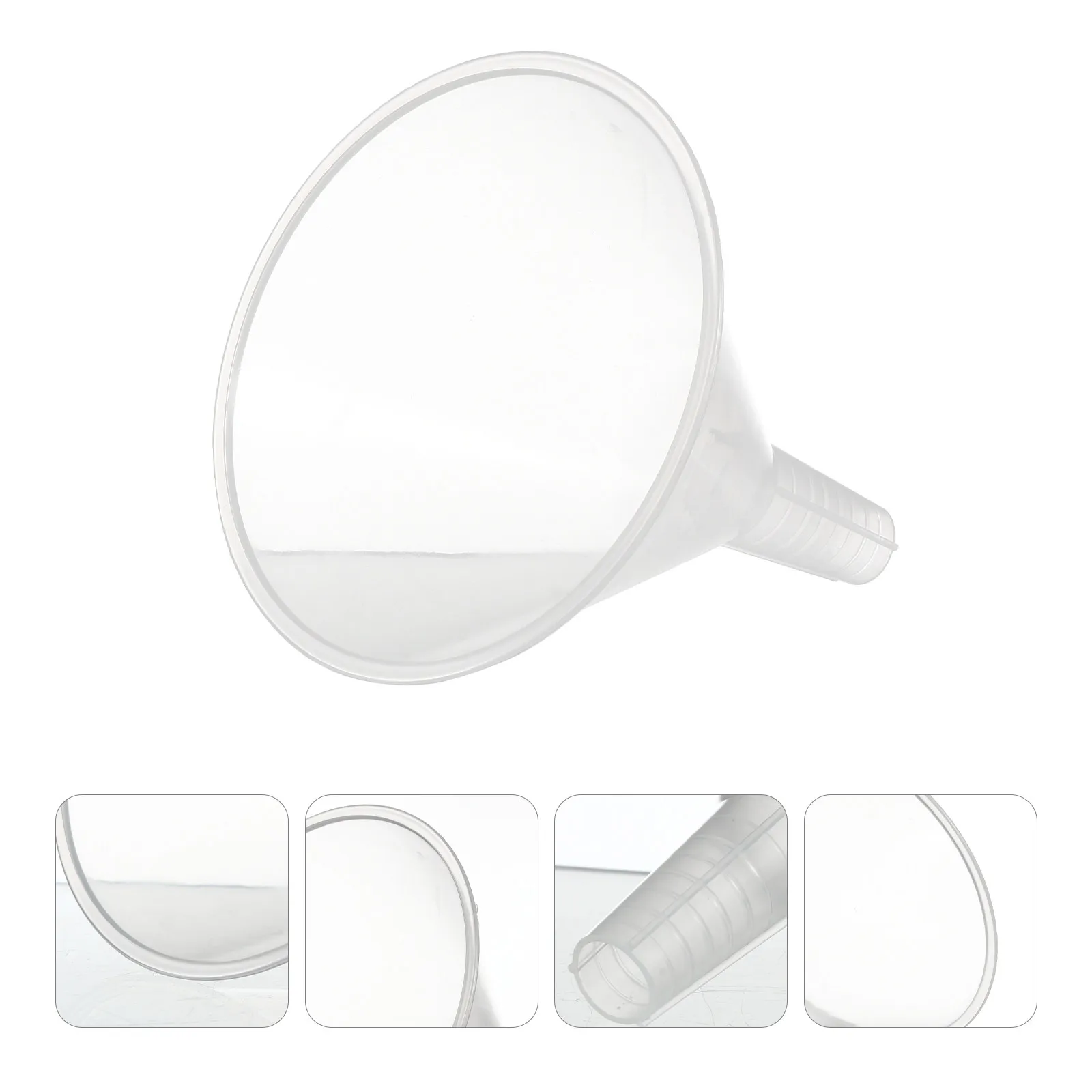 

5Pcs Plastic Mini Funnel Kit for Scientific Experiments Separating Liquid Filtering Small Bottle Filling Environmentally