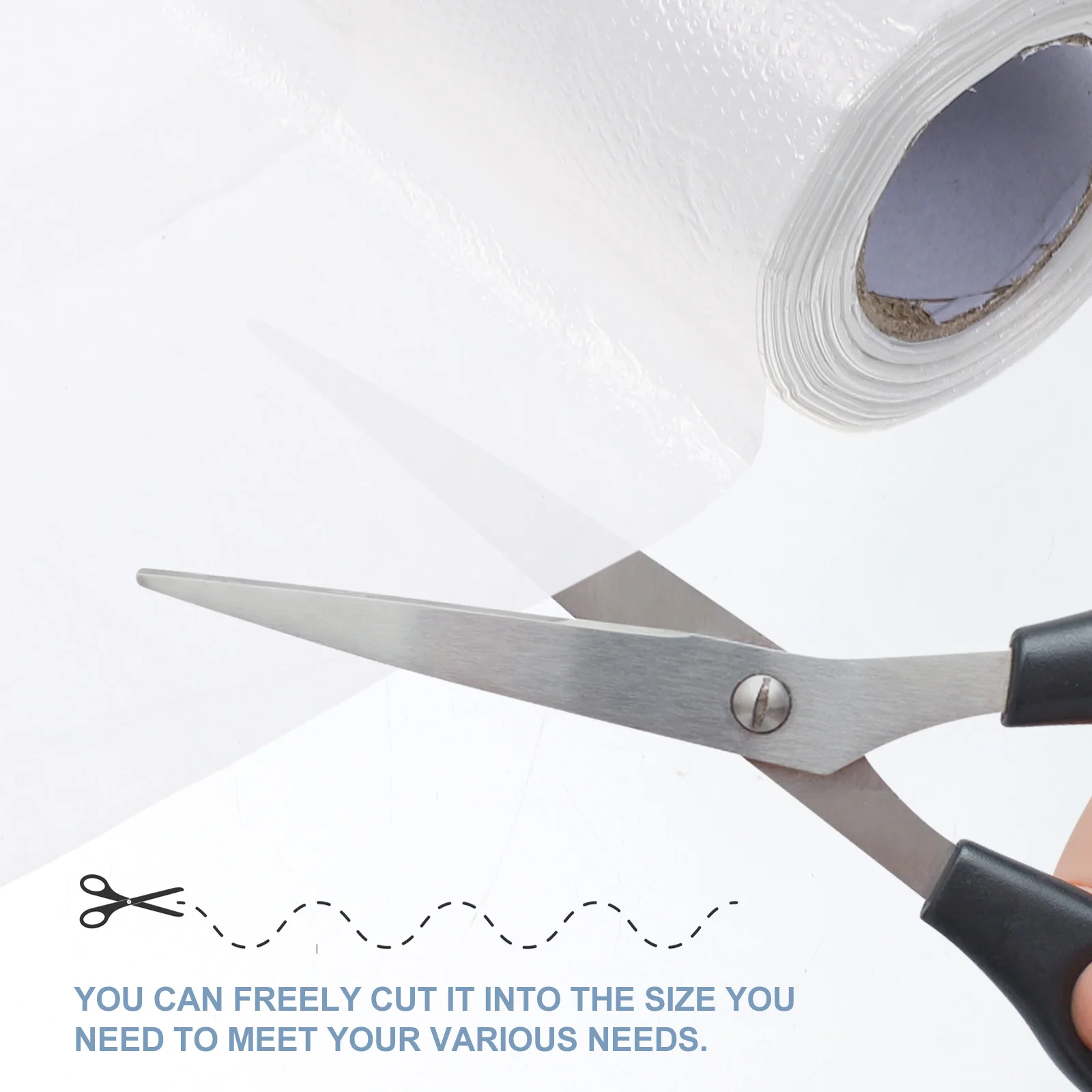 

3 Rolls Painting Masking Film for Car Body Repair and House Decoration Adhesive Backing Easy Apply Coverage for Skirting Boards