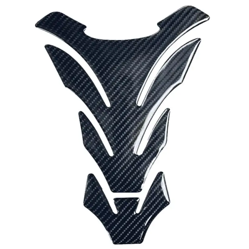 1Pcs Motorcycle Carbon Fiber Textured Decor Decal 3D Fuel Tank Sticker Cover Pad For MT-07 MT-09 MT07 MT09 FZ-07 FZ-09