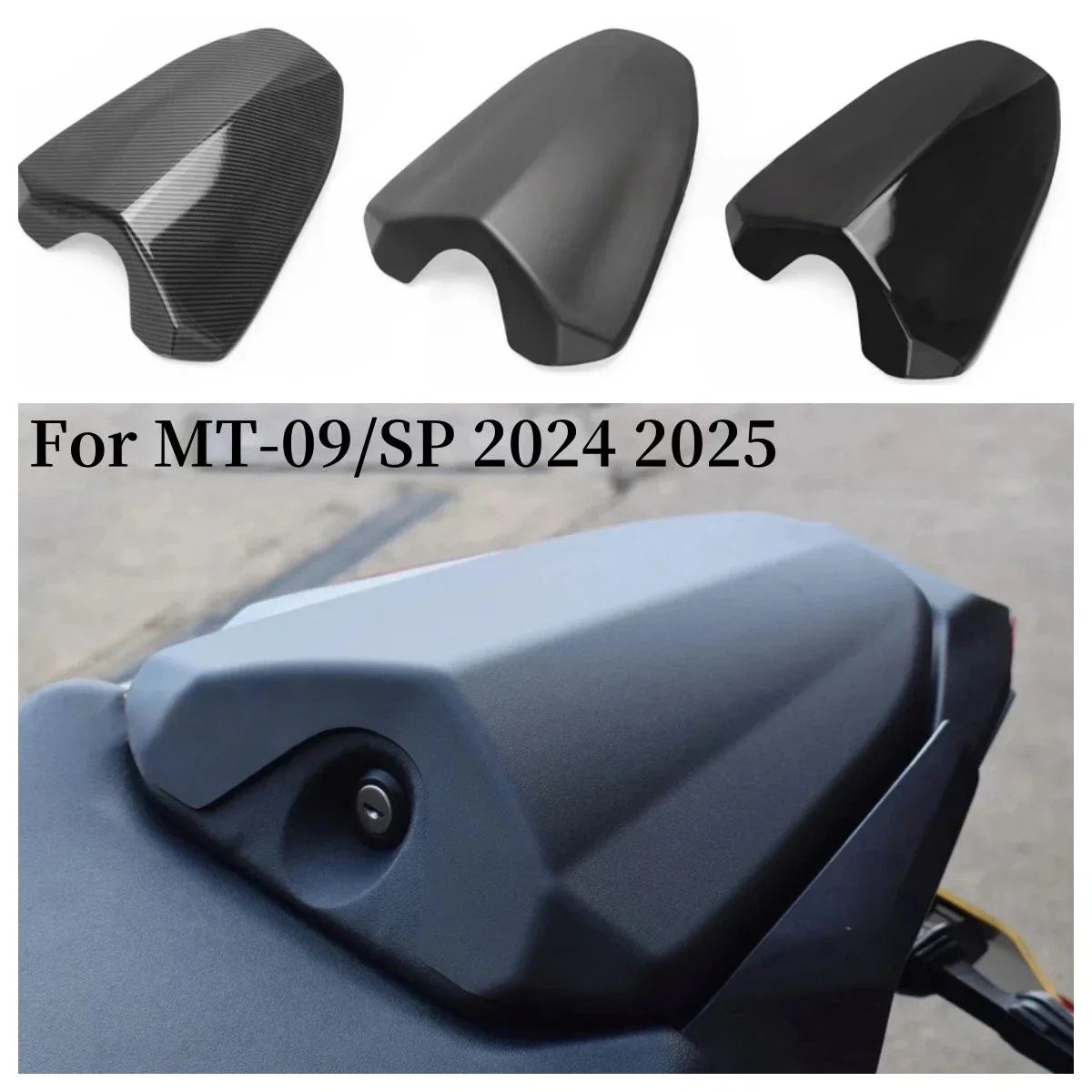 NEW Rear Seat Cover Cowl Pillion Fairing Fit For YAMAHA MT-09 MT09 MT 09 SP mt09 2024 2025 Passenger Tail Back Cover