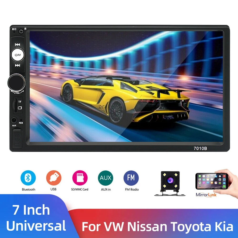 

2 Din Car Radio GPS 7" Carplay For Volkswagen Nissan Hyundai Kia Toyota Universal Multimedia Player Autoradio GPS Navigation