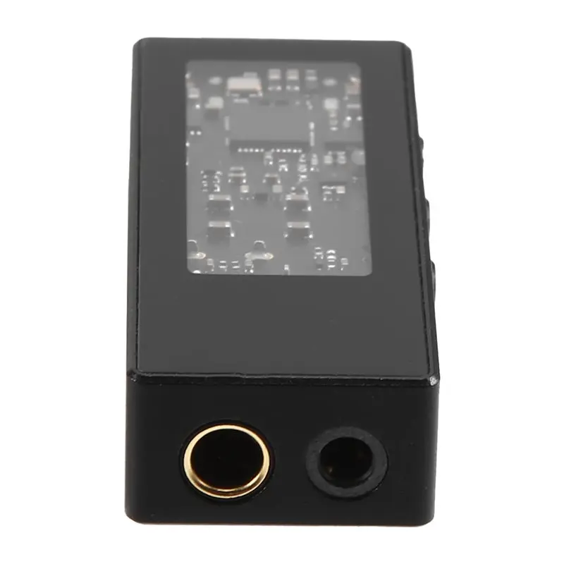 

AU61-Portable Headphone Hifi Amplifier Sound Card Type-C Audio CT7601PR+ ES9039Q2M DAC Decoder Lossless Small-Diameter Black