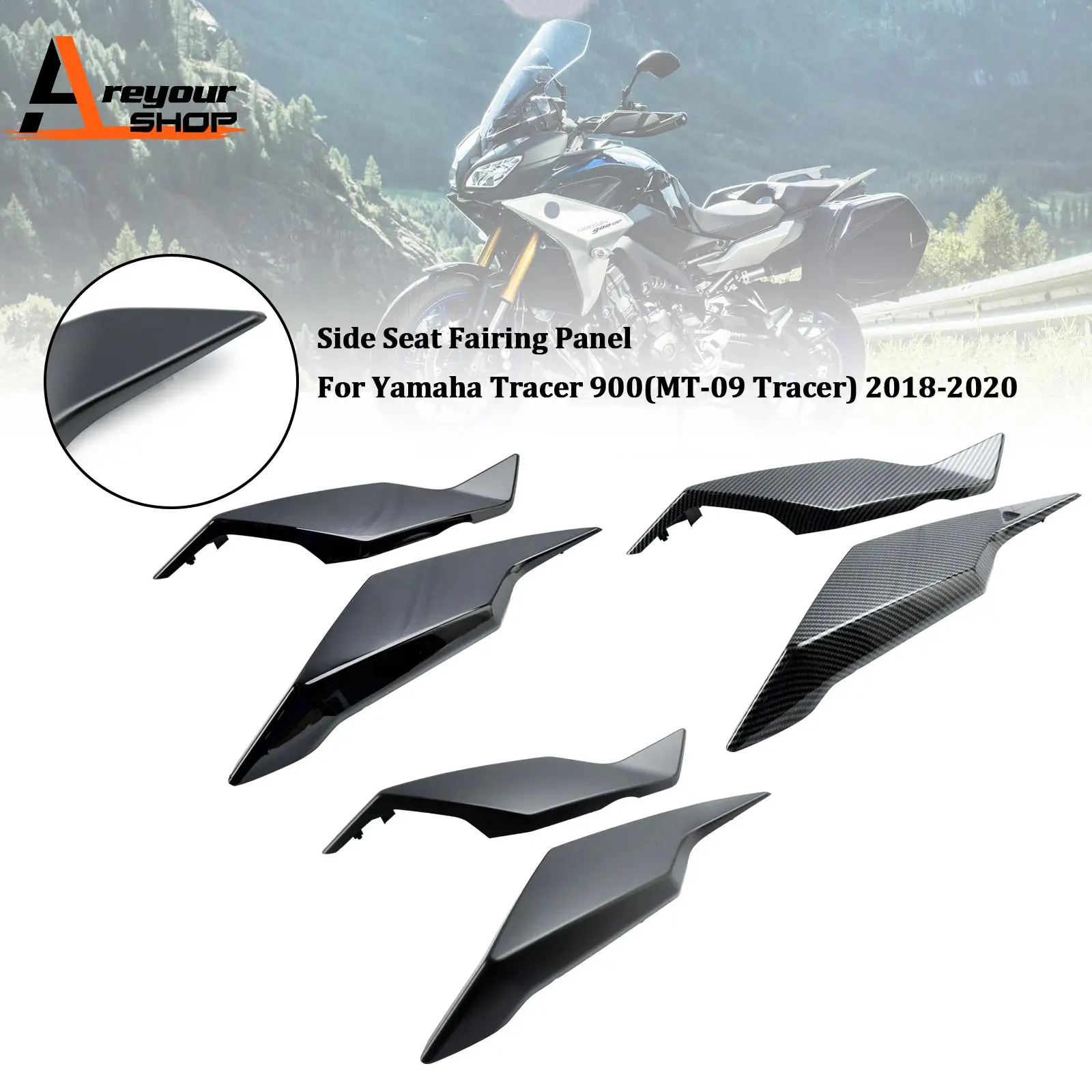 Rear Tail Side Seat Fairing Panel for Yamaha Tracer 900 / GT 2018-2020