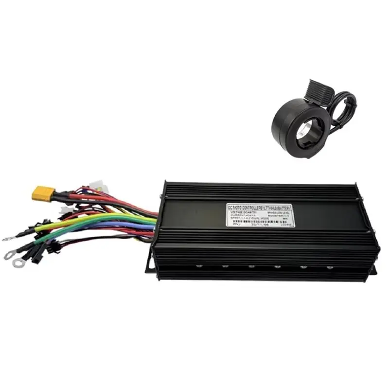 

A89E-Electric Bicycle 45A Three-Mode Sinewave Controller With LCD UKC1 Display For Wheel Hub Motor 1000W-2000W Compatible 36V/48